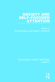 Anxiety and Self-Focused Attention book cover