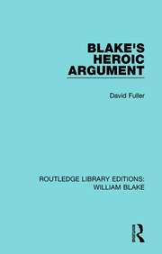 Blake's Heroic Argument book cover