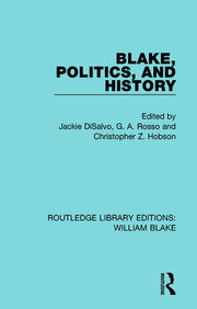 Blake, Politics, and History book cover