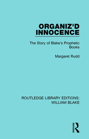 Organiz'd Innocence: The Story of Blake's Prophetic Books book cover
