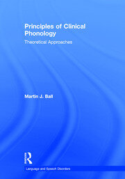 Principles of Clinical Phonology: Theoretical Approaches book cover
