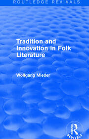 Tradition and Innovation in Folk Literature book cover