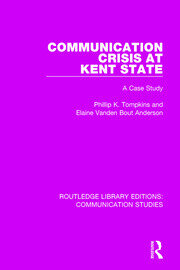 Communication Crisis at Kent State: A Case Study book cover