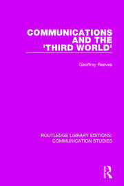 Communications and the 'Third World' book cover