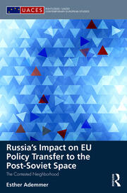 Russia’s Impact on EU Policy Transfer to the Post-Soviet Space: The Contested Neighborhood book cover