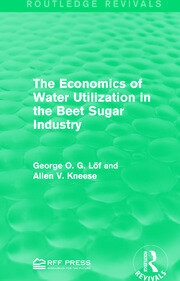 The Economics of Water Utilization in the Beet Sugar Industry book cover