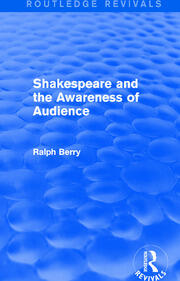 Shakespeare and the Awareness of Audience book cover