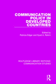 Communication Policy in Developed Countries book cover