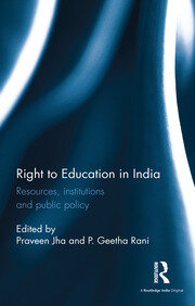 Right to Education in India: Resources, institutions and public policy book cover