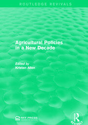 Agricultural Policies in a New Decade book cover