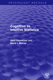 Cognition as Intuitive Statistics book cover