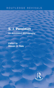 S. J. Perelman: An Annotated Bibliography book cover