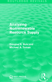 Analyzing Nonrenewable Resource Supply book cover