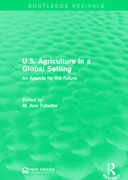 U.S. Agriculture in a Global Setting: An Agenda for the Future book cover