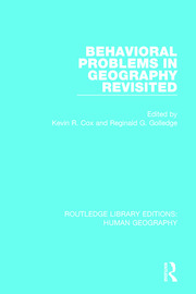 Behavioral Problems in Geography Revisited book cover