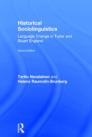 Historical Sociolinguistics: Language Change in Tudor and Stuart England book cover