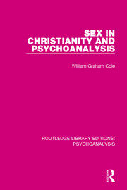 Sex in Christianity and Psychoanalysis book cover
