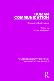 Human Communication: Theoretical Explorations book cover