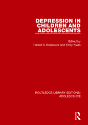 Depression in Children and Adolescents book cover