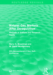 Natural Gas Markets After Deregulation: Methods of Analysis and Research Needs book cover