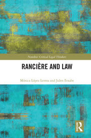 Ranciere and Law book cover