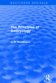 The Principles of Embryology book cover