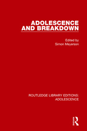 Adolescence and Breakdown book cover