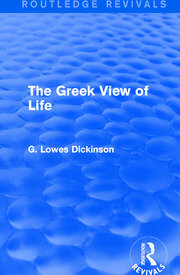 The Greek View of Life book cover