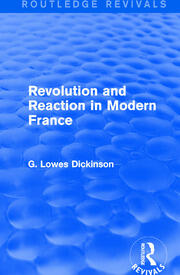 Revolution and Reaction in Modern France book cover