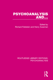 Psychoanalysis and ... book cover