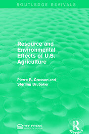 Resource and Environmental Effects of U.S. Agriculture book cover