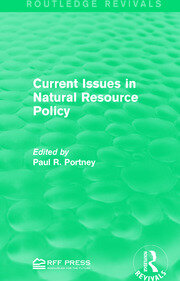 Current Issues in Natural Resource Policy book cover