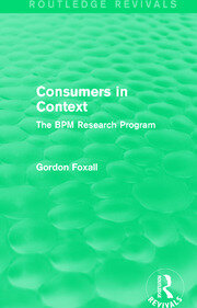 Consumers in Context: The BPM Research Program book cover