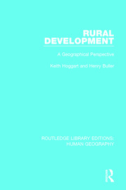 Rural Development: A Geographical Perspective book cover