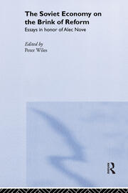 Soviet Economy Brink Of Reform book cover