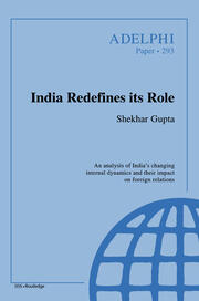 India Redefines its Role book cover