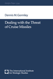 Dealing with the Threat of Cruise Missiles book cover