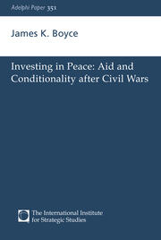 Investing in Peace: Aid and Conditionality after Civil Wars book cover