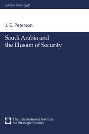Saudi Arabia and the Illusion of Security book cover
