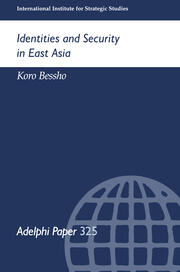 Identities and Security in East Asia book cover
