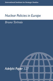 Nuclear Policies in Europe book cover
