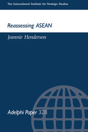 Reassessing ASEAN book cover