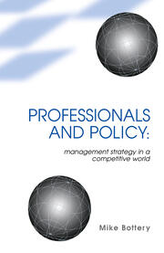 Professionals and Policy: Management Strategy in a Competitive World book cover