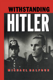 Withstanding Hitler book cover