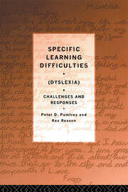 Specific Learning Difficulties (Dyslexia): Challenges and Responses book cover