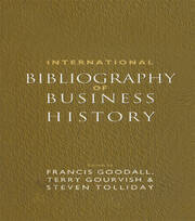 International Bibliography of Business History book cover