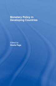 Monetary Policy in Developing Countries book cover