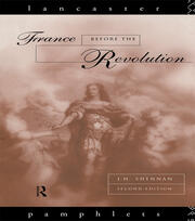 France Before the Revolution book cover