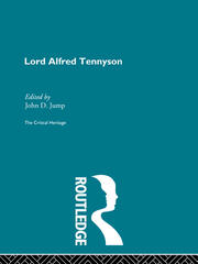 Lord Alfred Tennyson: The Critical Heritage book cover