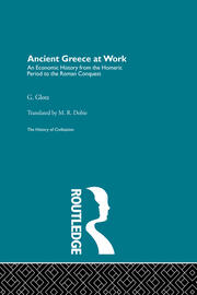 Ancient Greece at Work book cover